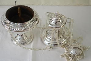 Silver Plated Thurible 8761